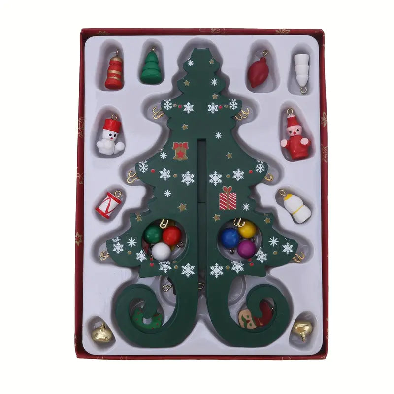 Advent Tree With Ornaments