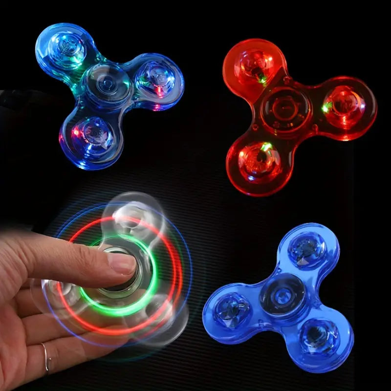Rainbow Metal Colorful Fidget Hand Spinner