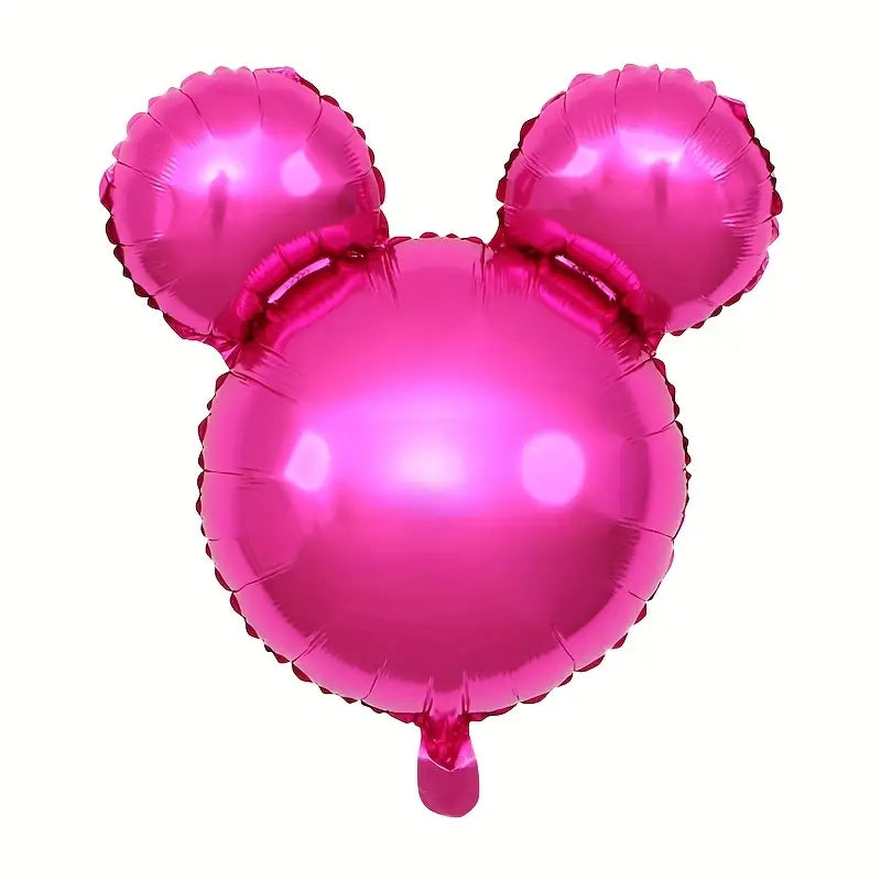 Mouse head and Ears Foil Balloon - 2 Piece Set