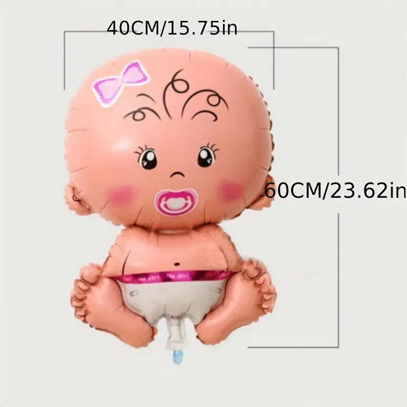 Baby Girl or Boy Balloon- Perfect for Baby Shower or Gender Reveal!