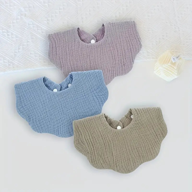 Baby Bib - Cotton Gauze - Small Bib - Saliva Towel 1 pc