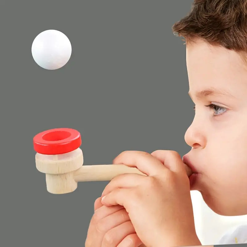 Classic Suspended Blow Pipe Blow Ball Game for Children and Adults!
