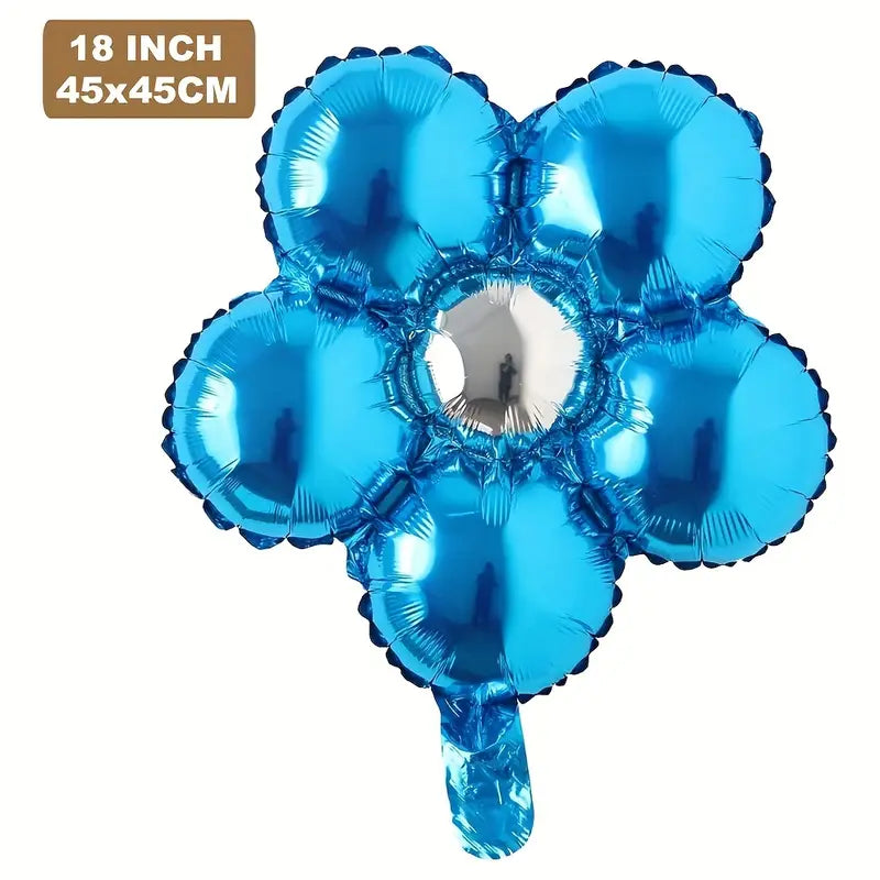Myler Colorful Flower Balloons