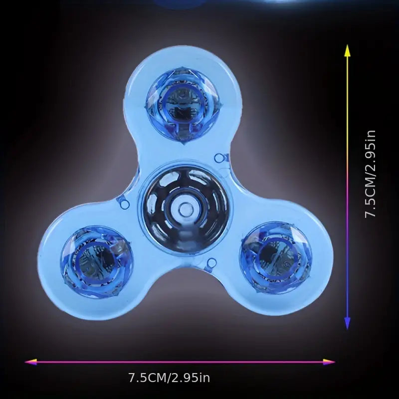 Rainbow Metal Colorful Fidget Hand Spinner