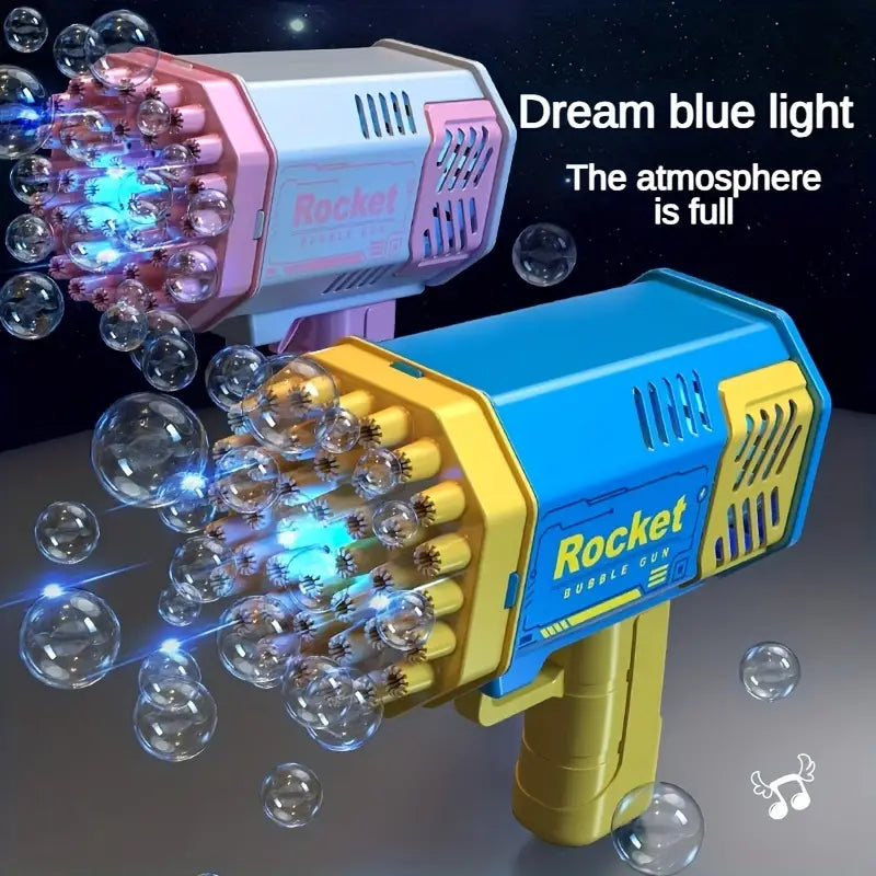 40-Hole Handheld Bubble Machine