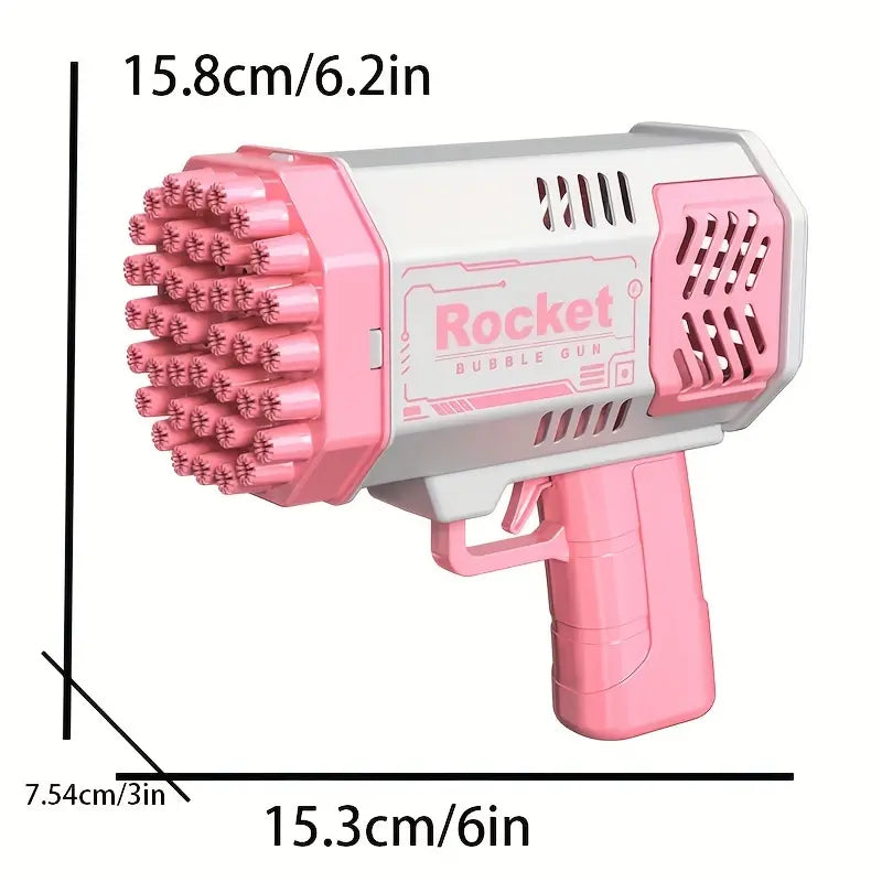 40-Hole Handheld Bubble Machine