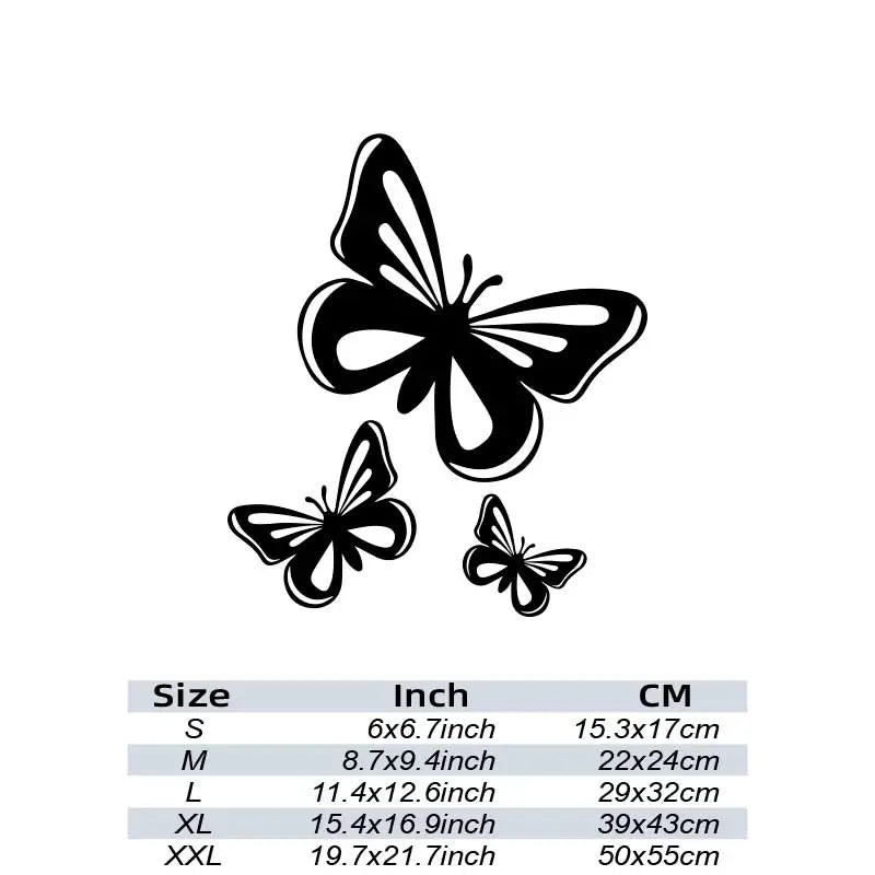 Butterfly Window Car Decal