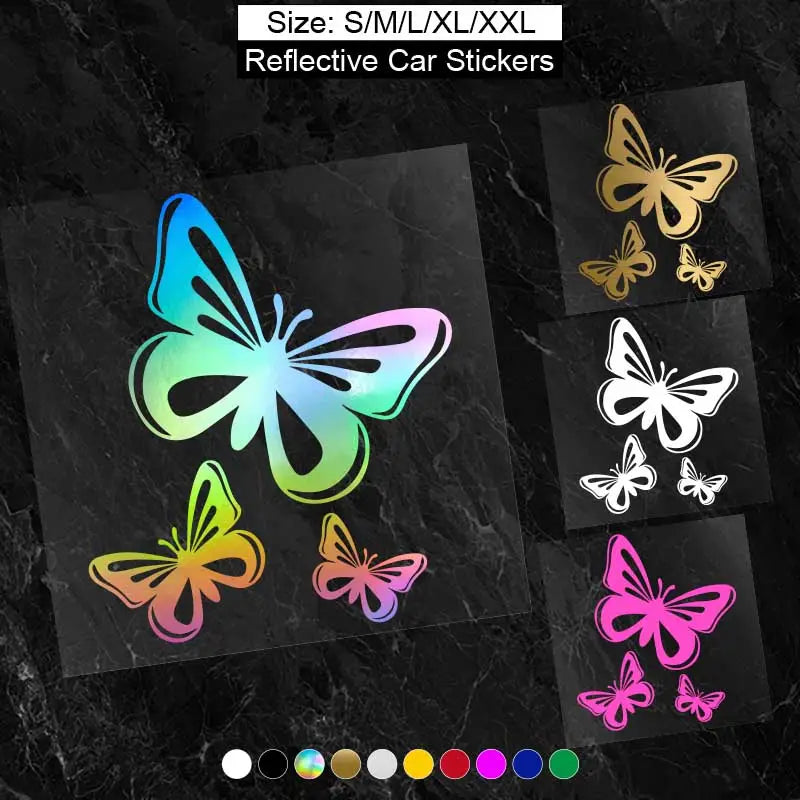 Butterfly Window Car Decal