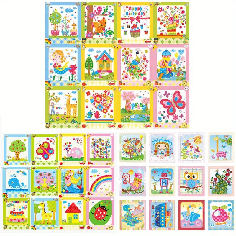 Button Picture Craft - 5 PC Set