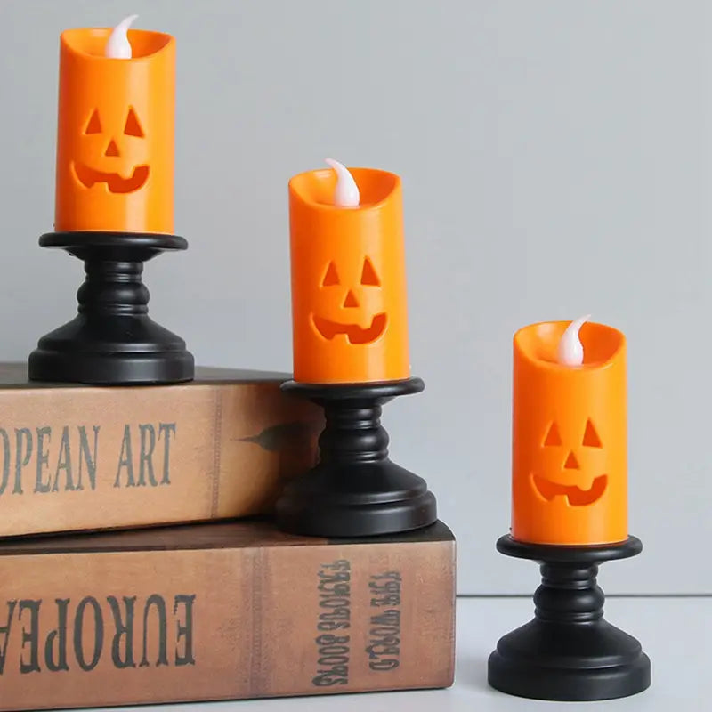 Halloween lights and LED candle Pumpkins 1 pc