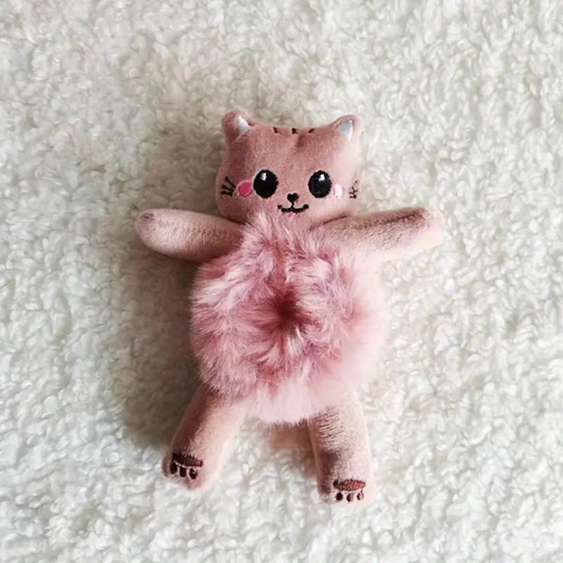 Adorable Animal Hair Scrunchies
