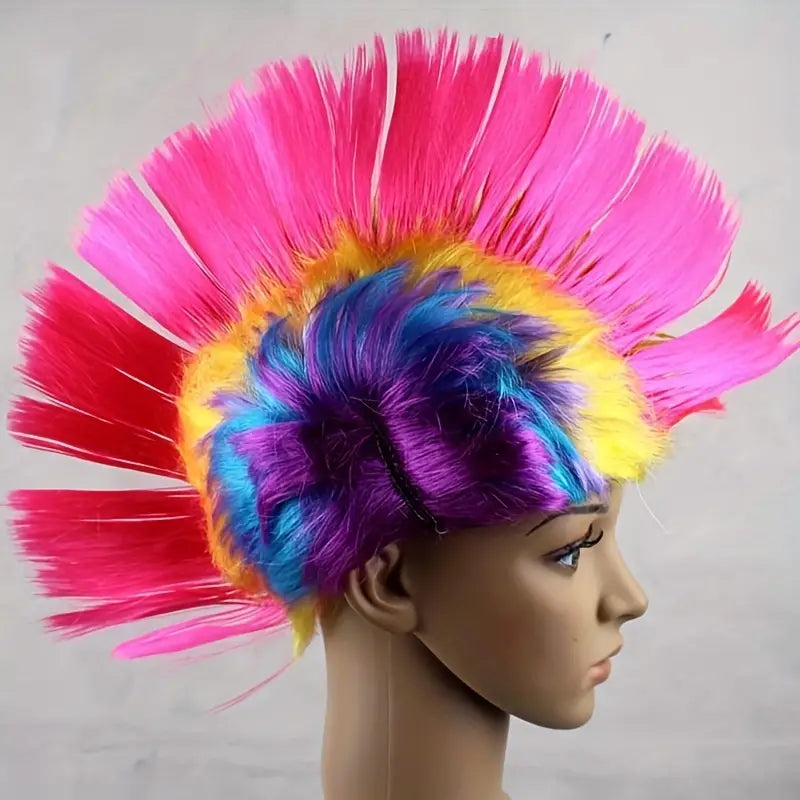 Cocktail Rainbow Wig