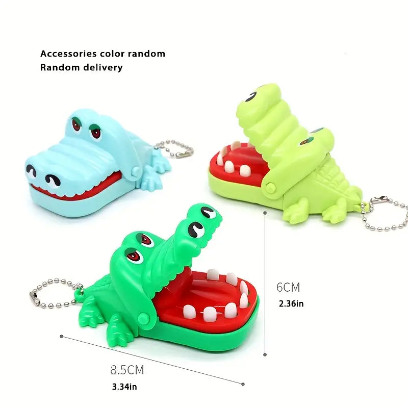 Crocodile Finger Biter Keychain Game