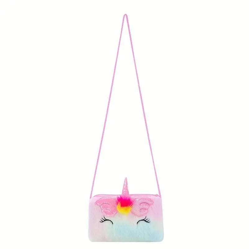 Unicorn Crossbody Purse with Zipper