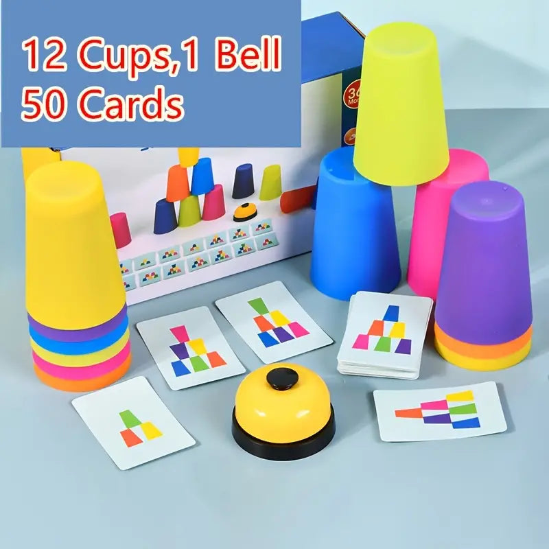 2 Player Stacking Cup Game