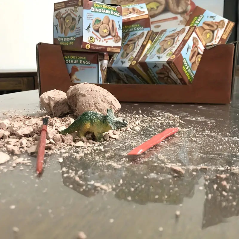 Archaeological Digging Dinosaur Egg Treasure
