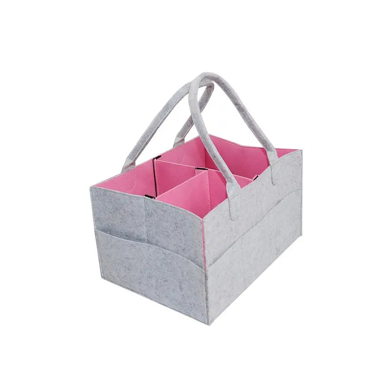 Baby Diaper Caddy - Nursery Storage Bin - Can be Personalized !!!