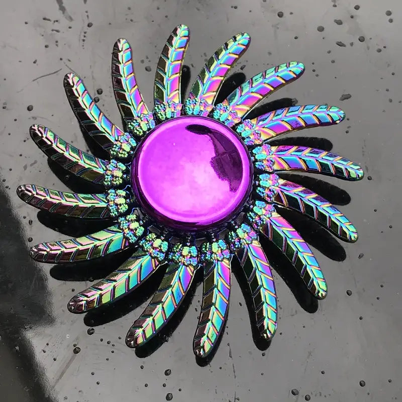 Rainbow Metal Colorful Fidget Hand Spinner