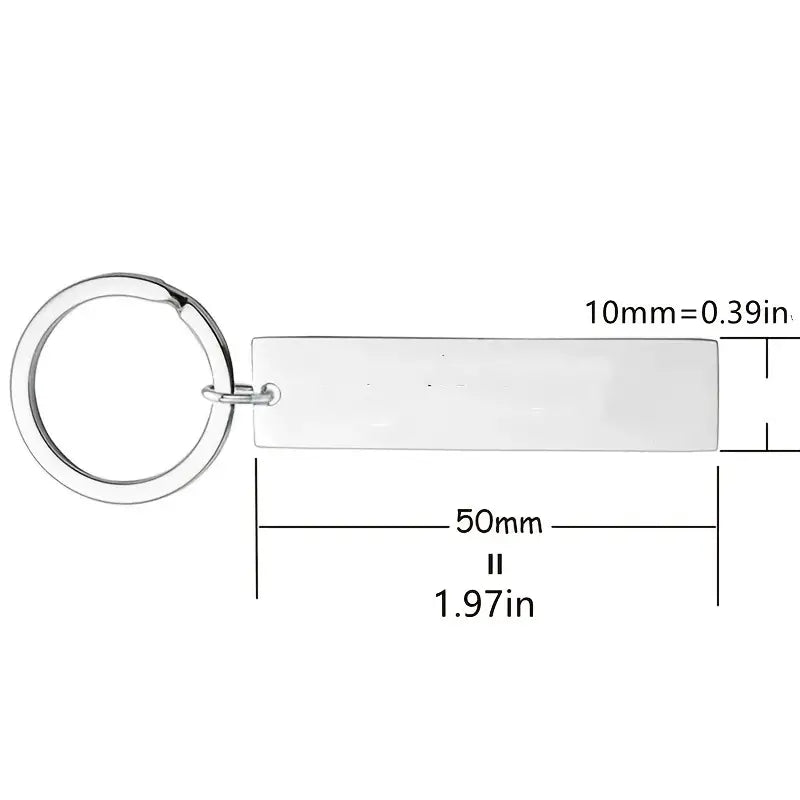 Inspirational Flamingo Keychain - Never Forget How Flamazing You Are,