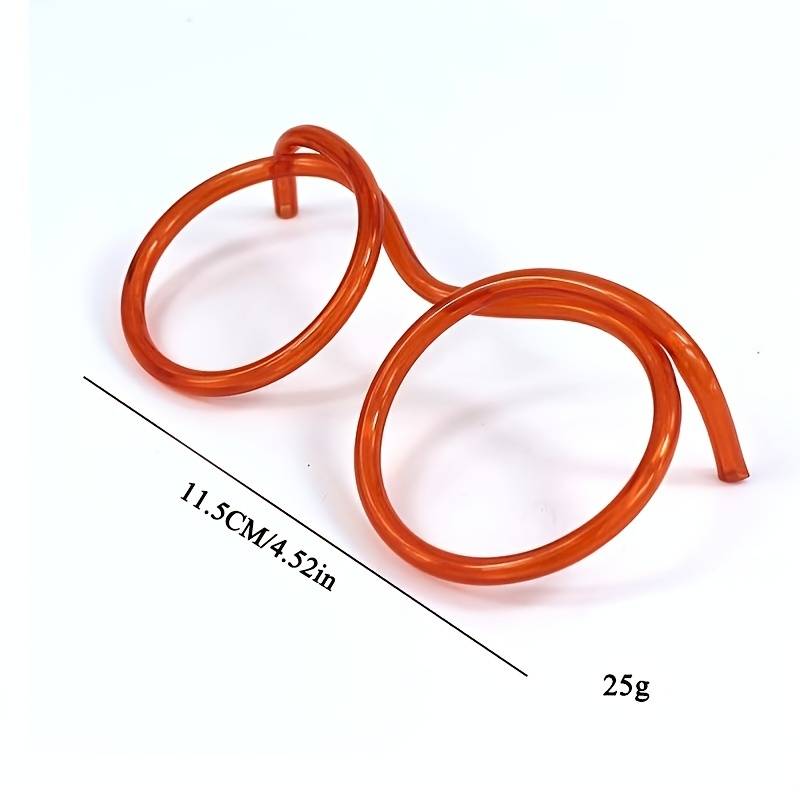 Funny Drinking Straw Glasses for Children, Adults, Toys, Parties
