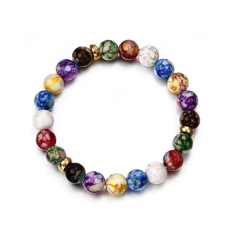 Handmade Chakra Reiki Healing Stone Bracelet - Balance Energy