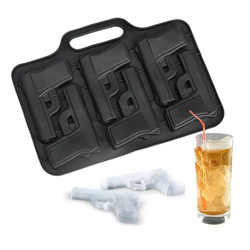 3D Gun Ice Mold Tray