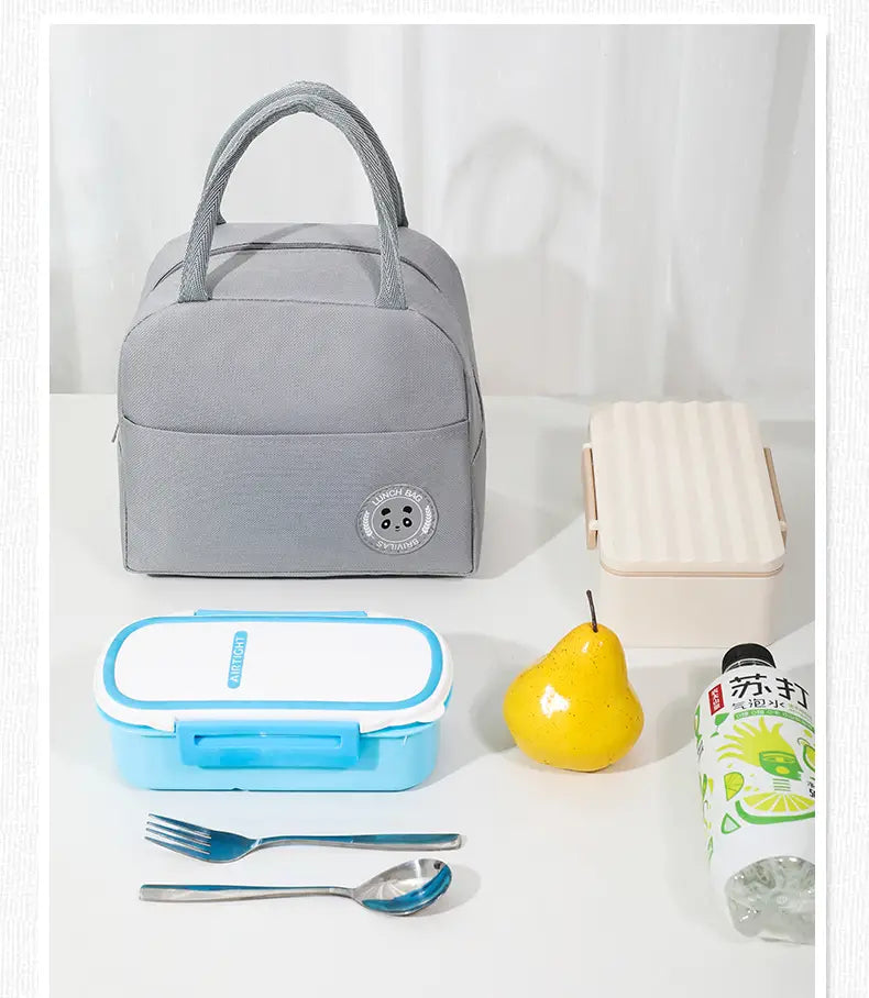 Insulated Lunch Bag - Portable - Large Capacity - Customizable - Personalization Option