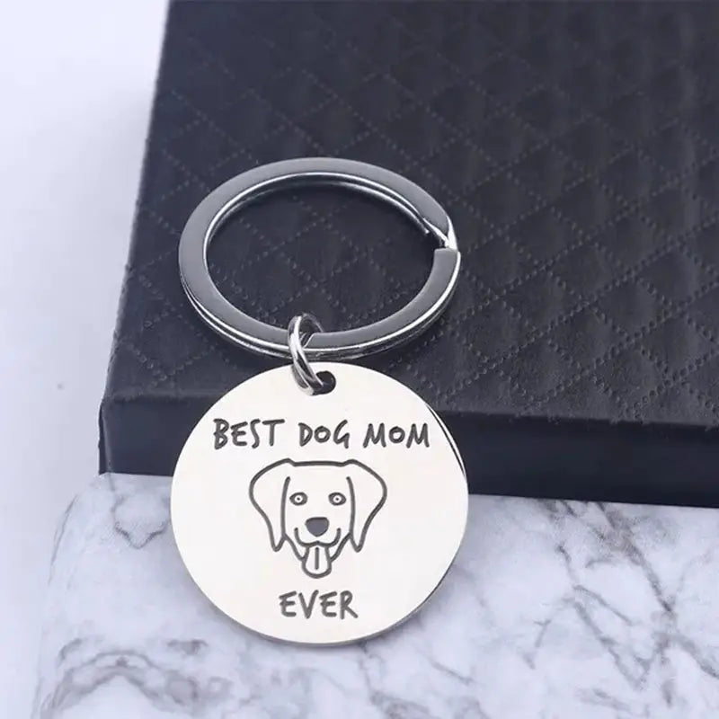 Keychain - Best Dog Mom Ever