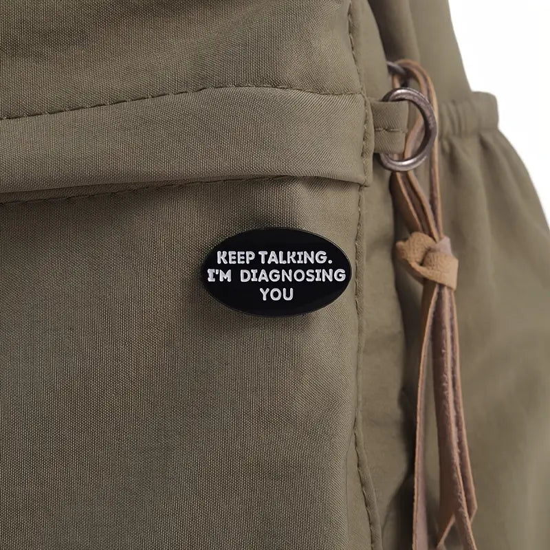 Vintage Brooch - Pin - Funny Lapel