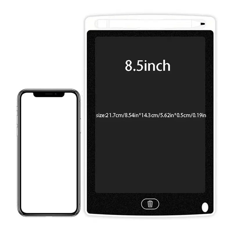 Single Color LCD Writing Board - 8.5 inch - White