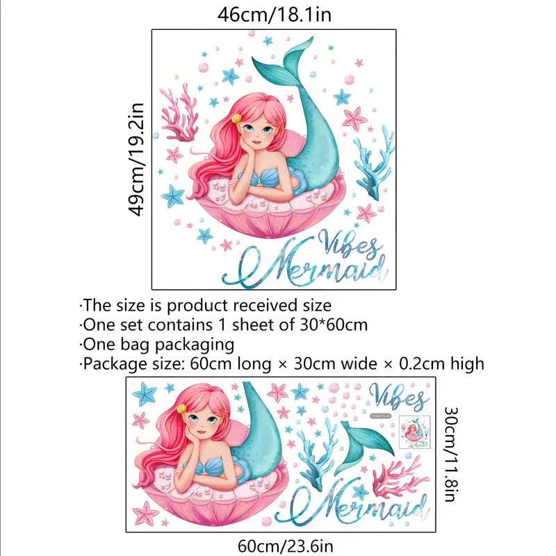 Mermaid Wall Sticker