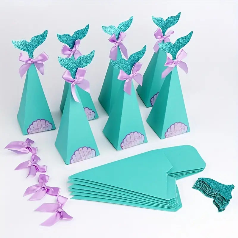 Mermaid Tail Candy Party Boxes