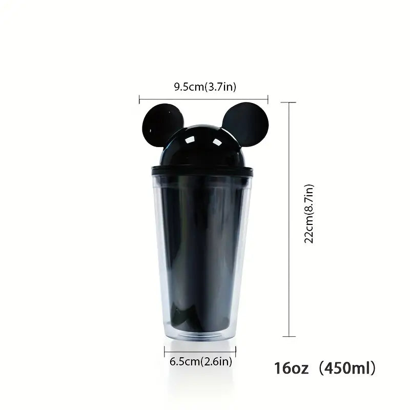 16 oz Water Cup with Mouse Ears - Can be Customized.