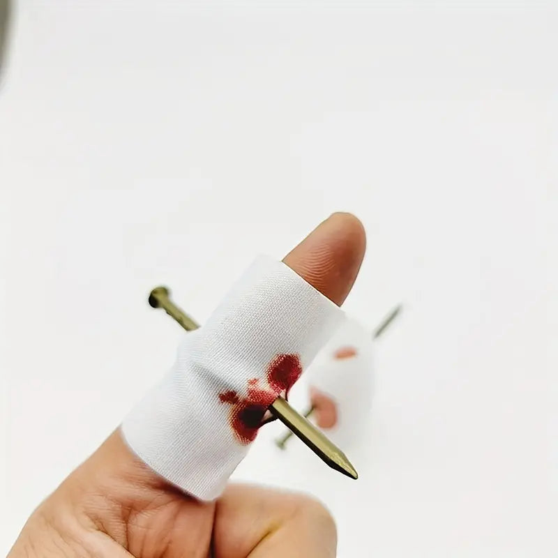 Nail Thru Finger Prank Toy