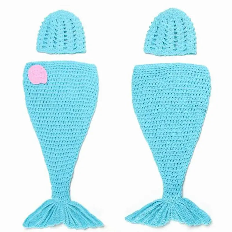 Newborn Handmade Mermaid Suit - Costume for Photo - Photo Prop