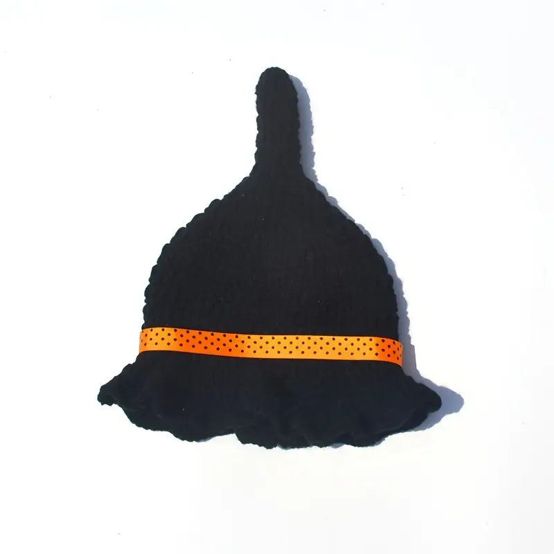 Newborn Handmade Knitted Witch / Wizard Suit - Costume for Baby Photos - Photo Prop