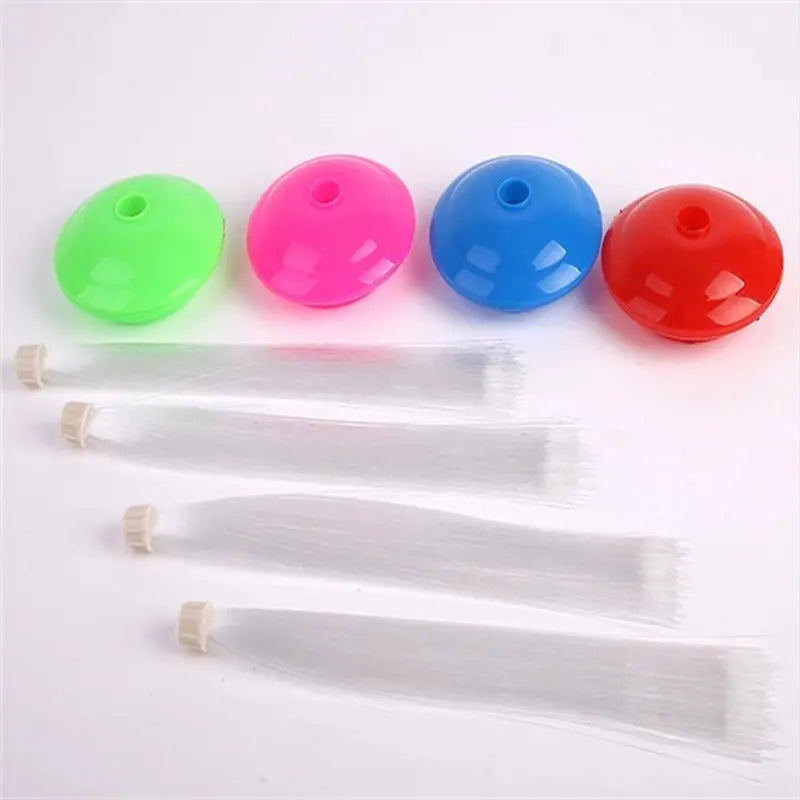 LED Colored Fiber Optic Solar Powered Light