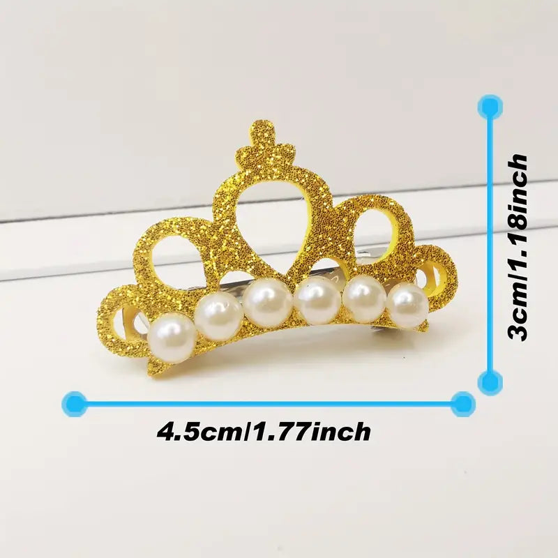 Dog Crown Hair Barrette