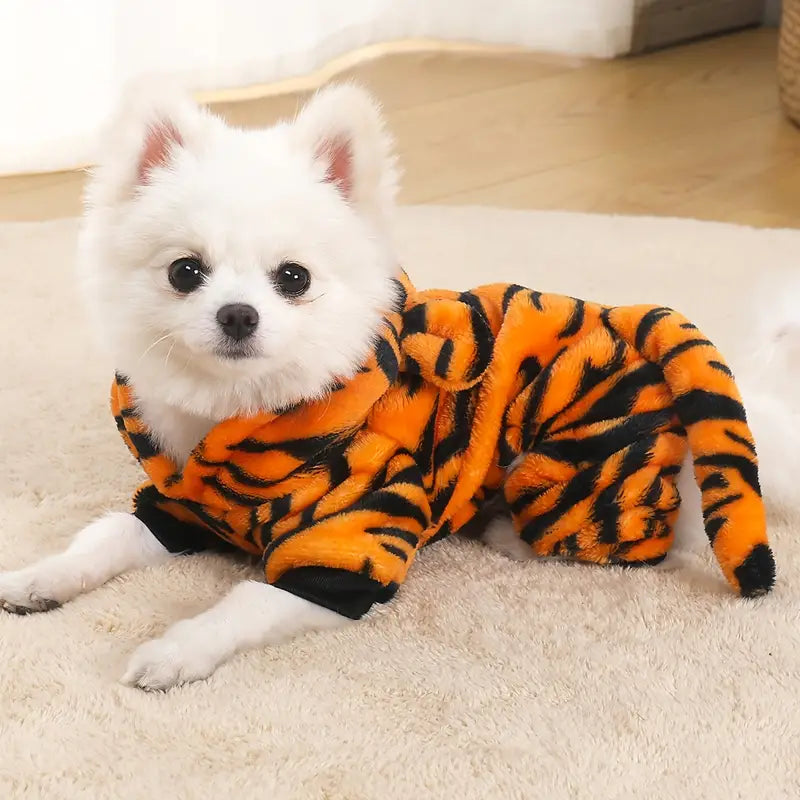 Pet Hoodie - Pet Costume - Tiger