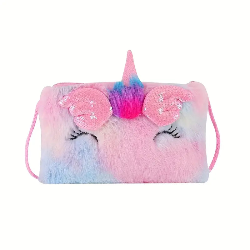 Unicorn Crossbody Purse with Zipper