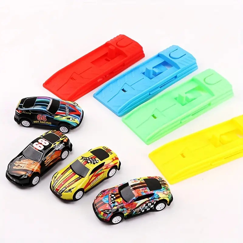 2 Racing Cars with Launchers