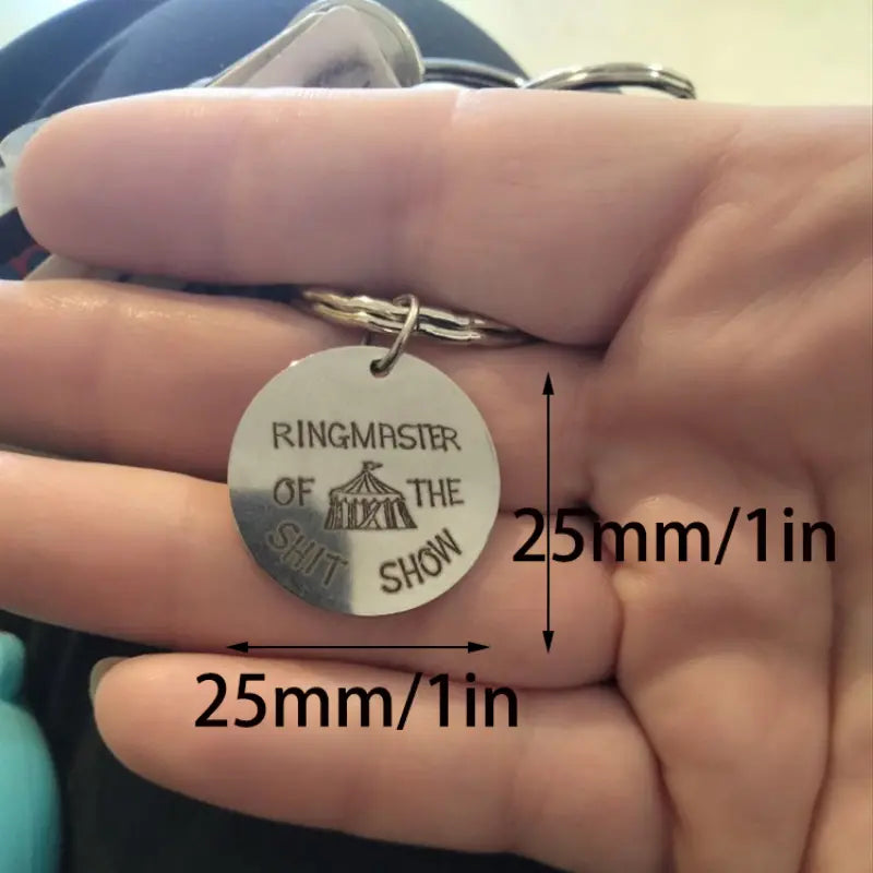 Keychain - Ringmaster of the Shit Show