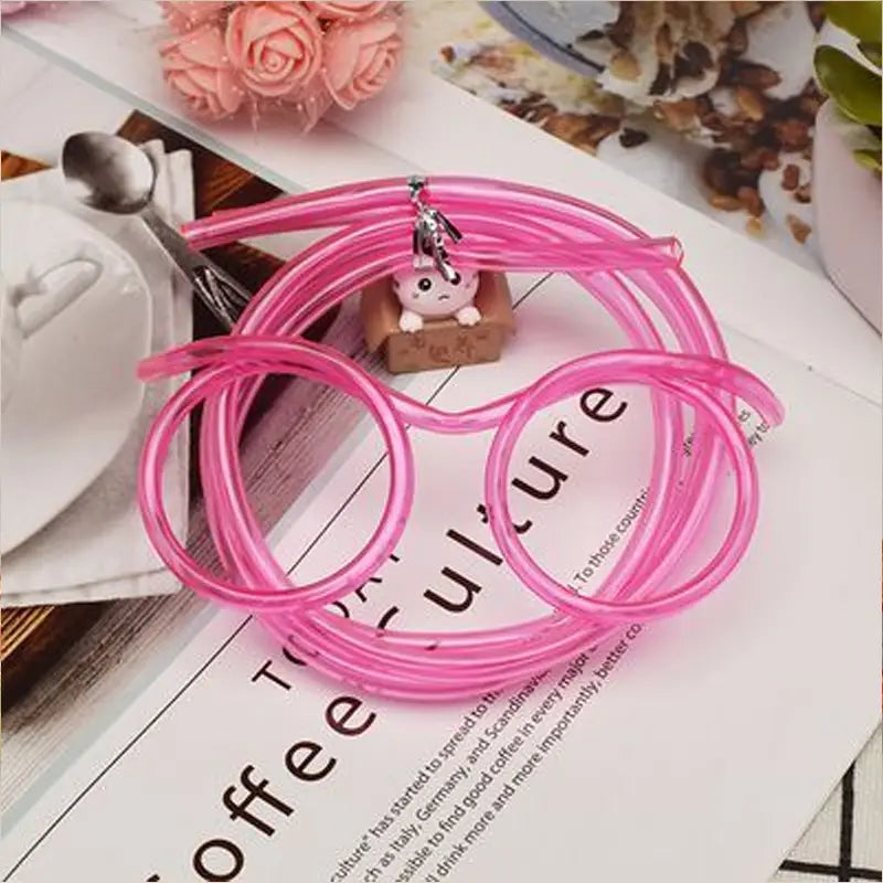 Funny Drinking Straw Glasses for Children, Adults, Toys, Parties