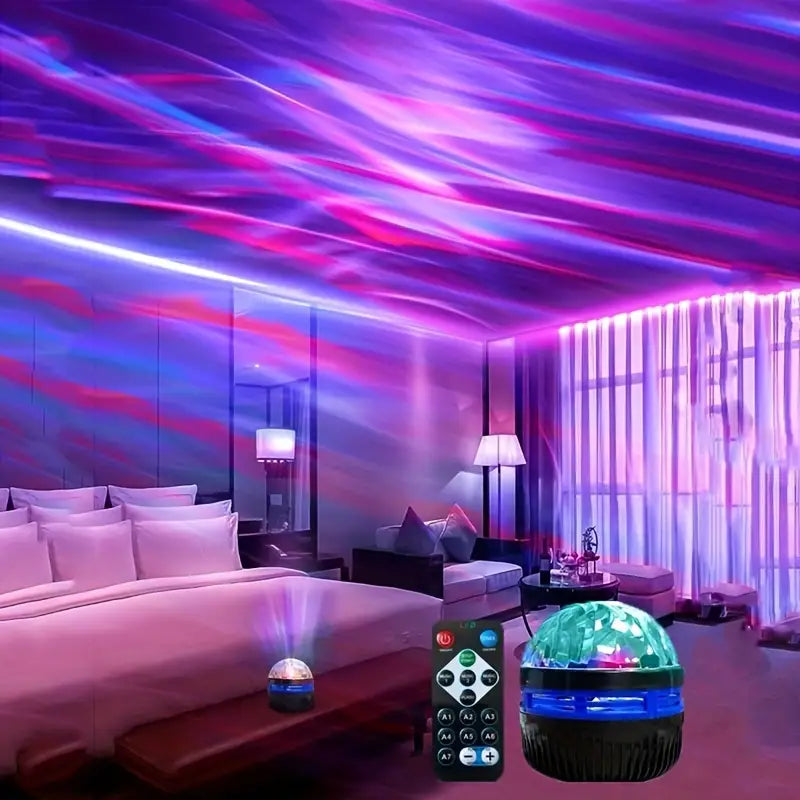 Bring the Sky Indoors! This Starry Sky Projector with Remote and USB Plug-In
