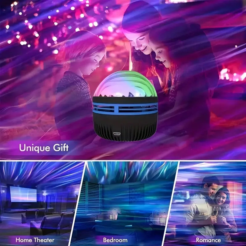 Bring the Sky Indoors! This Starry Sky Projector with Remote and USB Plug-In
