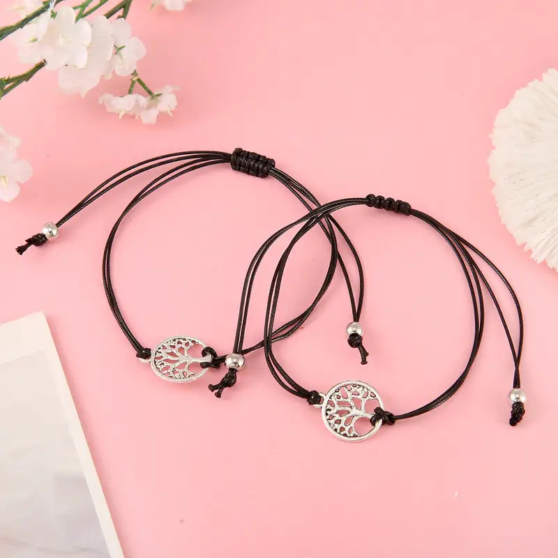 Friendship Bracelets Tree of Life - 2 pcs