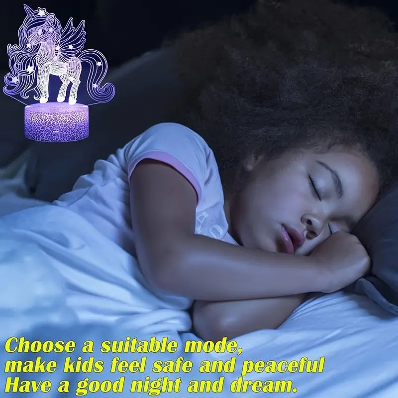 Unicorn 3D Illusion Nightlight