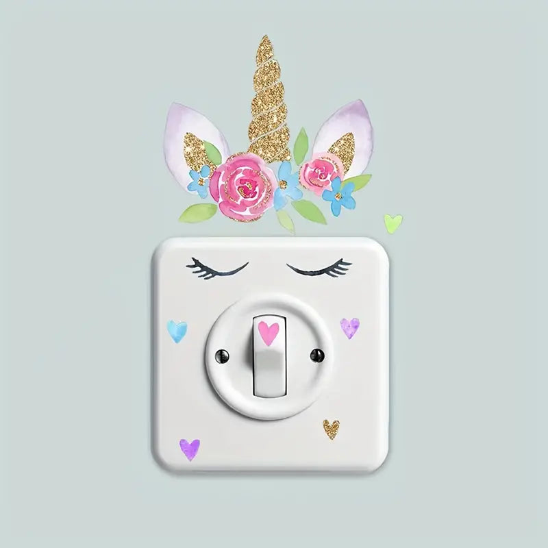 Unicorn Wall Sticker for Light Switch!