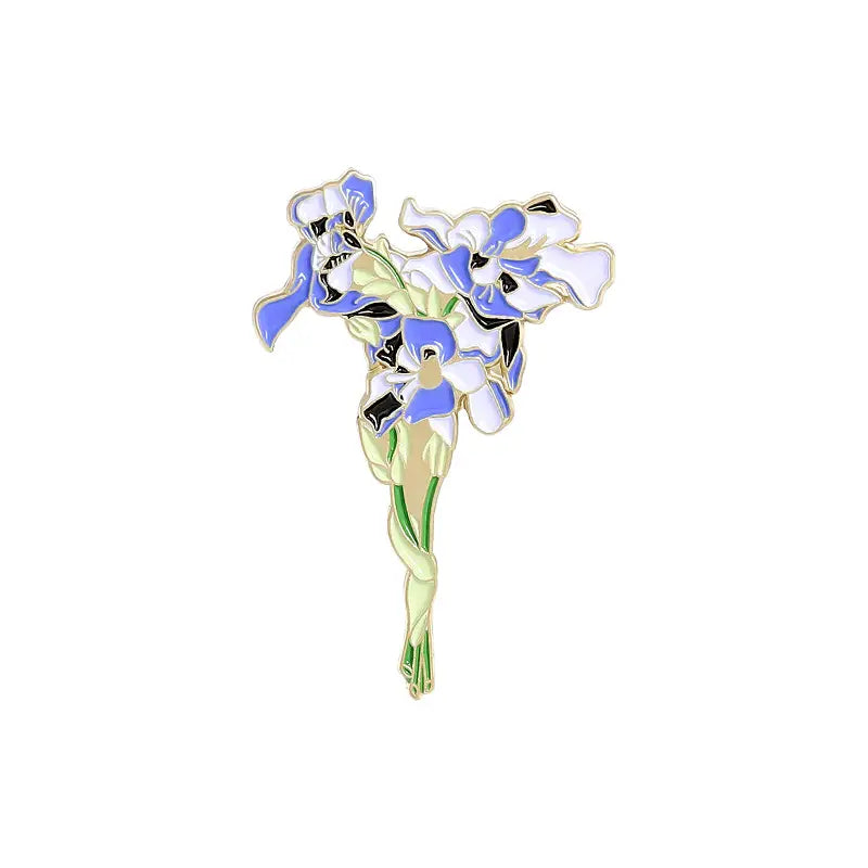 Van Gogh Vintage Flower Brooch