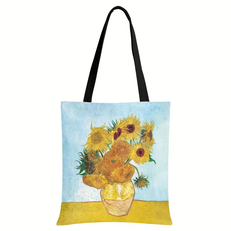 Van Gogh Oil Painting Tote
